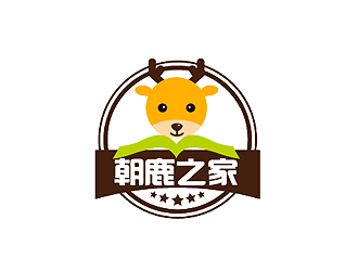 秦曉東的朝鹿之家小學(xué)生課外學(xué)習(xí)logo設(shè)計(jì)logo設(shè)計(jì)