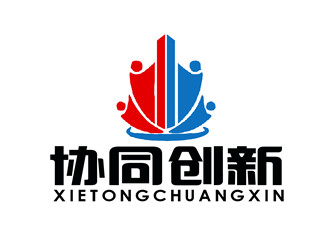 朱兵的協(xié)同創(chuàng)新logo設(shè)計(jì)