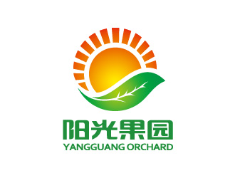 張曉明的陽光果園水果鮮花logo設計logo設計