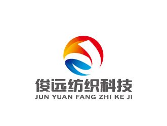 周金進(jìn)的東莞市俊遠(yuǎn)紡織科技有限公司logo設(shè)計