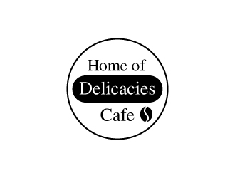 張俊的Home of Delicacies Cafelogo設(shè)計