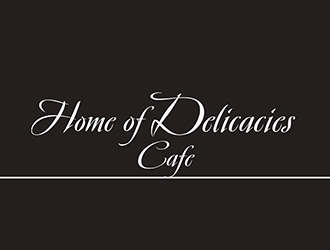 潘樂的Home of Delicacies Cafelogo設(shè)計