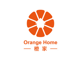 黃安悅的橙家 Orange Homelogo設(shè)計(jì)