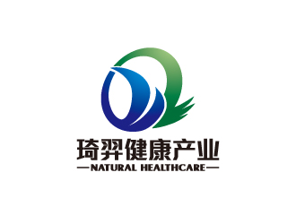 陳智江的陜西琦羿健康產(chǎn)業(yè)有限公司/Shaanxi Natural Healthcare Group Co.,logo設(shè)計(jì)