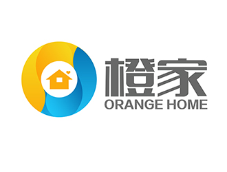 潘樂(lè)的橙家 Orange Homelogo設(shè)計(jì)