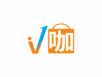 湯儒娟的V咖logo設(shè)計