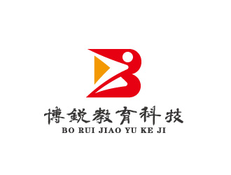 周金進的陜西博銳教育科技有限公司logo設計