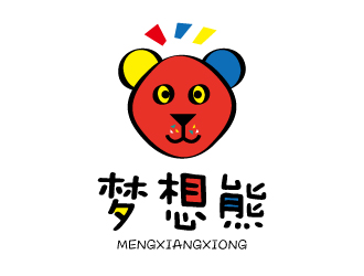 張俊的夢想熊logo設計