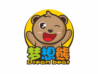 何嘉健的夢想熊logo設計