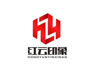 郭慶忠的沙河市紅云印象廣告logo設(shè)計(jì)