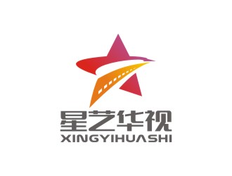 曾翼的星藝華視logo設(shè)計