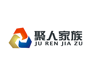 盛銘的聚人家族logo設(shè)計(jì)