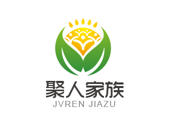 黃安悅的聚人家族logo設(shè)計(jì)