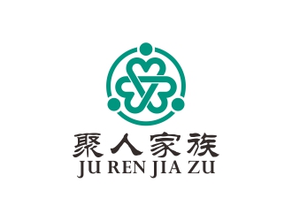 劉小勇的聚人家族logo設(shè)計(jì)