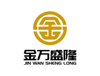 安冬的深圳市金萬(wàn)盛隆商貿(mào)有限公司logo設(shè)計(jì)