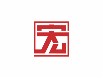 湯儒娟的宏大建材商標(biāo)設(shè)計(jì)logo設(shè)計(jì)