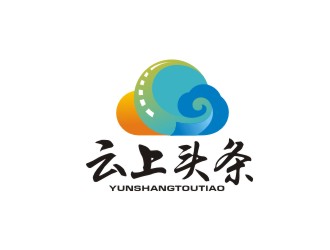 曾翼的云上頭條logo設(shè)計(jì)