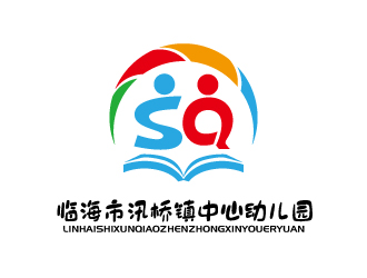 張俊的園標/臨海市汛橋鎮(zhèn)中心幼兒園logo設(shè)計