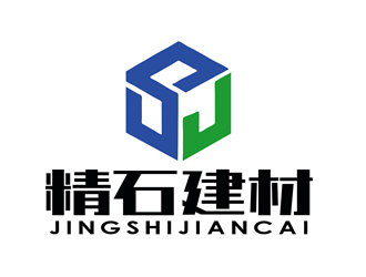 朱兵的精石建材logo設(shè)計