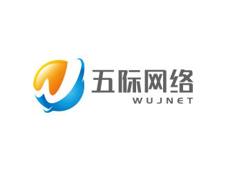 黃安悅的五際網絡（wujnet）logo設計