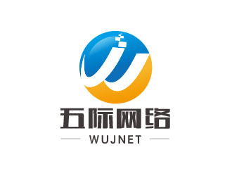 朱紅娟的五際網絡（wujnet）logo設計