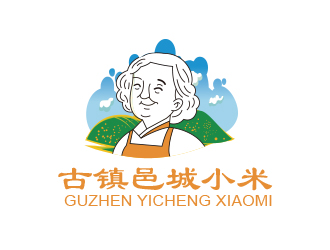 黃安悅的古鎮(zhèn)邑城小米卡通商標設計logo設計