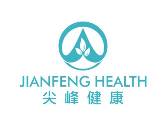 曾翼的廣州尖峰健康科技有限公司logo設計