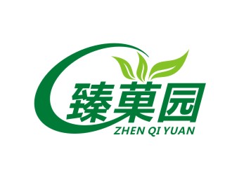 李泉輝的臻菓園logo設計