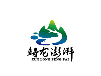 周金進(jìn)的鱘龍澎湃logo設(shè)計(jì)