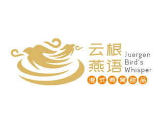 趙鵬的云根燕語（Juergen Bird's Whisper ）logo設(shè)計