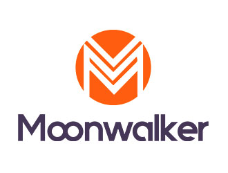 鐘炬的Moonwalkerlogo設計