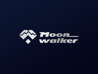 黃安悅的Moonwalkerlogo設計