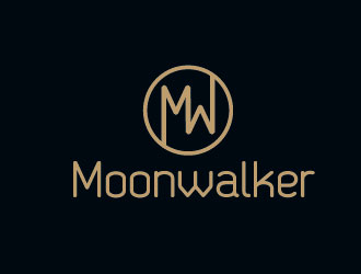 李賀的Moonwalkerlogo設計