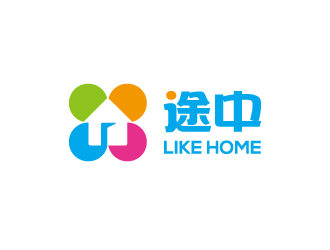 楊勇的途中 like home民宿品牌logo設(shè)計(jì)logo設(shè)計(jì)