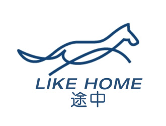 李正東的途中 like home民宿品牌logo設(shè)計(jì)logo設(shè)計(jì)