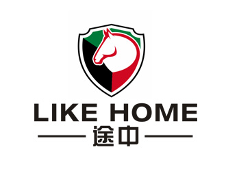 李正東的途中 like home民宿品牌logo設(shè)計(jì)logo設(shè)計(jì)