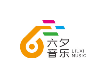 趙鵬的六夕音樂(lè)logo設(shè)計(jì)