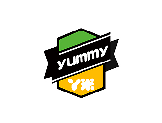 秦曉東的丫米   英文名:yummylogo設(shè)計(jì)