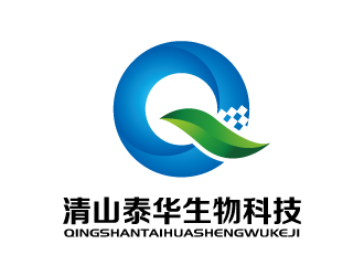 張俊的清山泰華生物科技有限公司logo設(shè)計