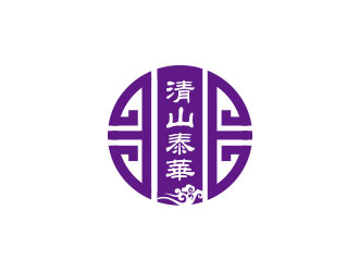 朱紅娟的清山泰華生物科技有限公司logo設(shè)計