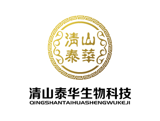 張俊的清山泰華生物科技有限公司logo設(shè)計