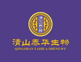 曾翼的清山泰華生物科技有限公司logo設(shè)計(jì)