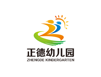 黃安悅的正德幼兒園logo設(shè)計