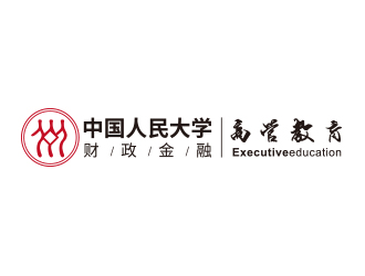 黃安悅的中國(guó)人民大學(xué)財(cái)政金融高管教育logo設(shè)計(jì)