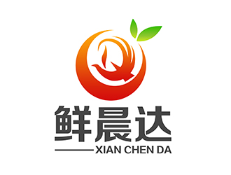 潘樂(lè)的鮮晨達(dá)logo設(shè)計(jì)