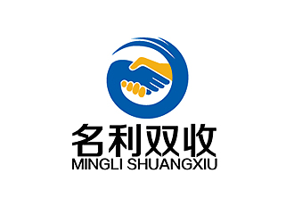 秦曉東的名利雙收logo設(shè)計