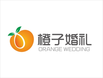 唐國強(qiáng)的橙子婚禮logo設(shè)計(jì)