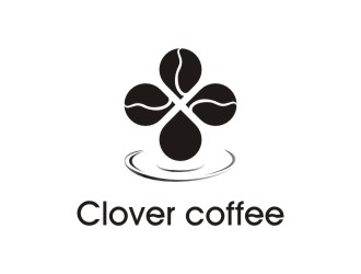 陳國偉的clover coffeelogo設計