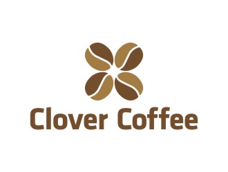 曾翼的clover coffeelogo設計