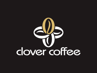 何嘉健的clover coffeelogo設(shè)計(jì)